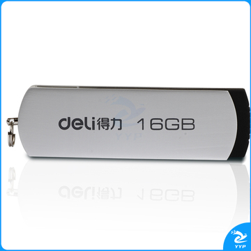 得力3721U盘16G(银色)(只)