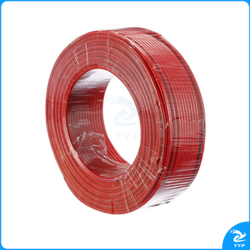 金山 BV6平方 100米/盘 单股 国标阻燃塑铜线 （红蓝绿黄双色 下单备注颜色）