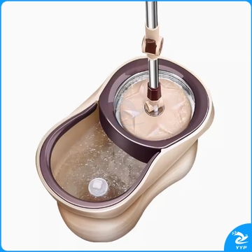 太太乐 旋转拖把桶免手洗拖布 拖地墩布双驱桶45cm*26cm*22cm（1个头）