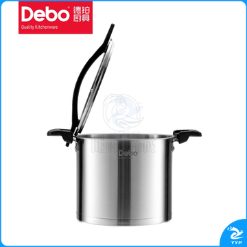 Debo德铂瓦尔特汤锅304不锈钢24CM煲汤深锅DEP-654