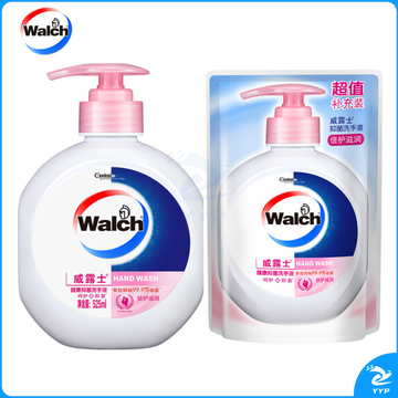 威露士 健康抑菌洗手液(倍护滋润)525ml瓶装+250ml袋