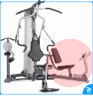 美国必确PRECOR 3.15 options 3.15配套蹬腿训练 LP6 选配件